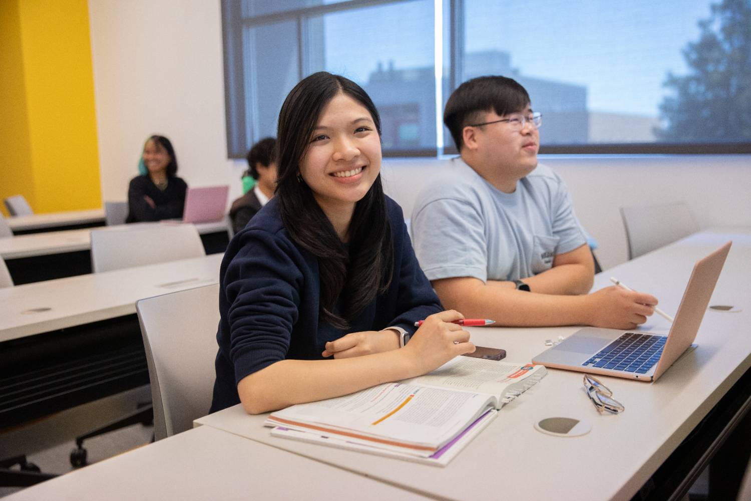 business students