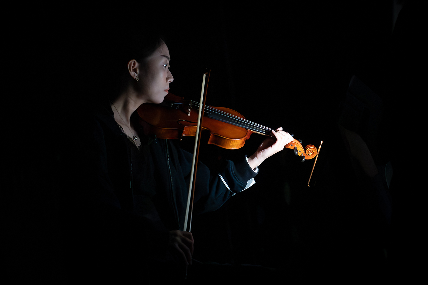 Women in symphony concert