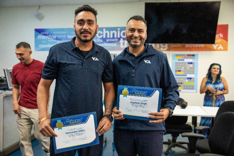 VTA Class graduates