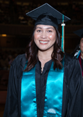 Smiling graduate