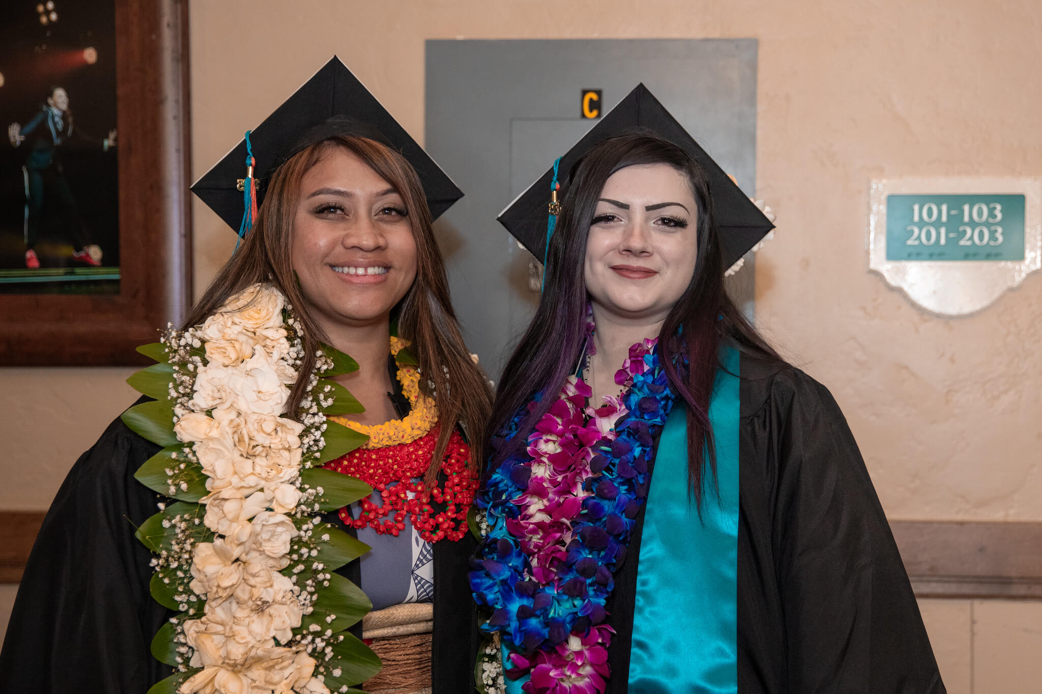 Two female graduates