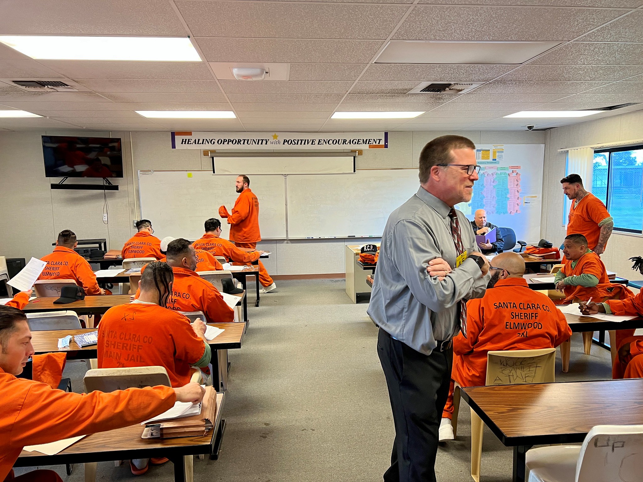 Students from Rising Scholars program in classroom