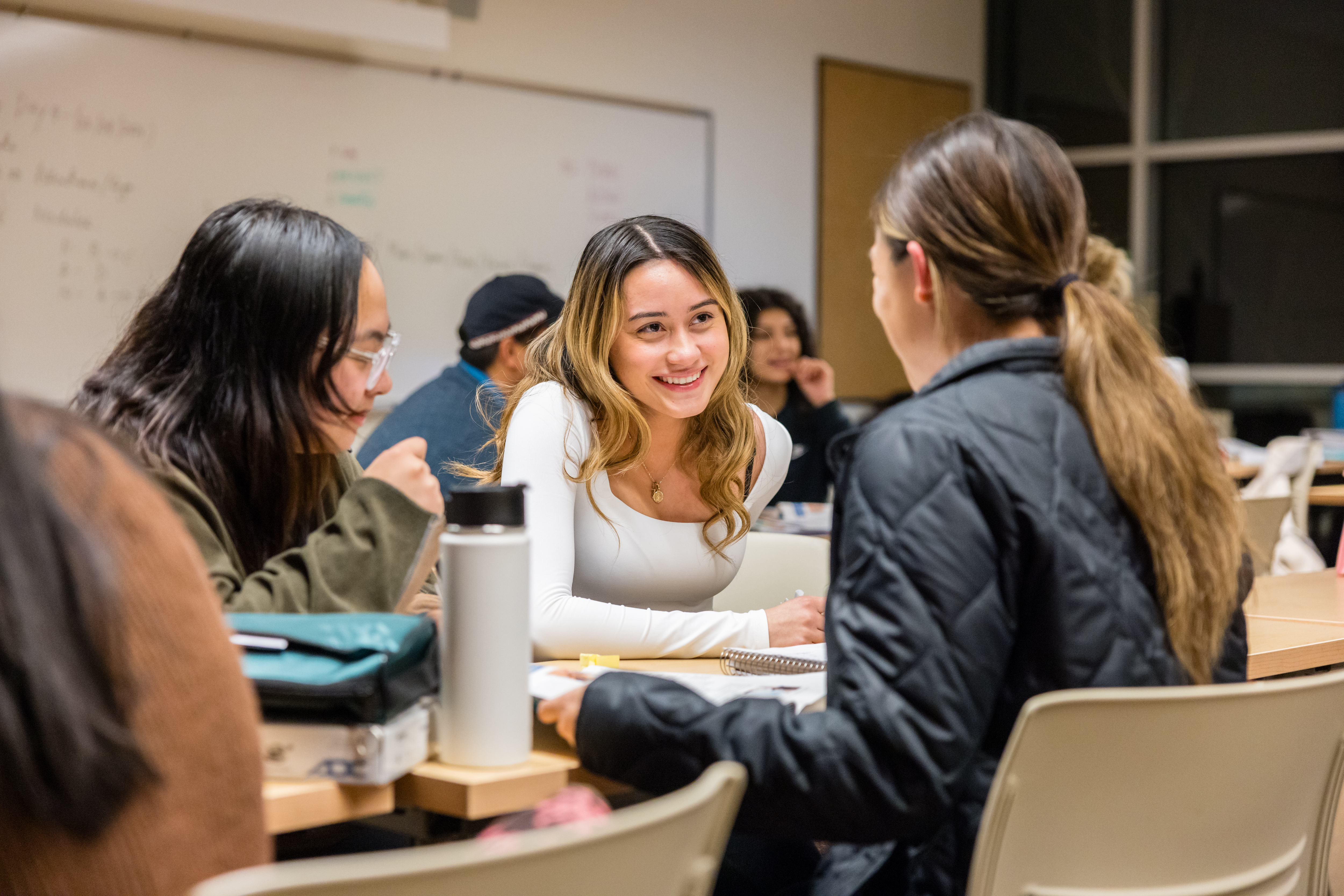 Students in Mission classroom